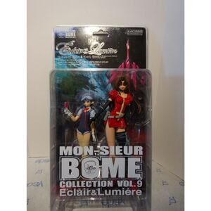 Mon-Sieur BOME Vol 9 ANIME Kiddy Grade ECLAIR & LUMIERE 2-Figure Set KAIYODO